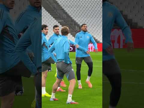 Last training session before Champions League match day 5 #championsleague