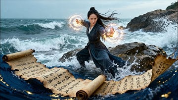 Kung fu film!Useless girl fell into the sea,learned lost martial arts,and became a peerless master!