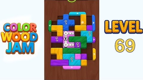Color Wood Jam Level 69 Walkthrough Solution
