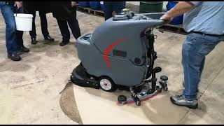 Auto Scrubber Demonstration - Cleaning Floors