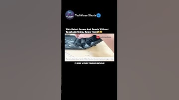 This Robot Grows And Bends Without Touch Anything😱🌿#shorts#engineering