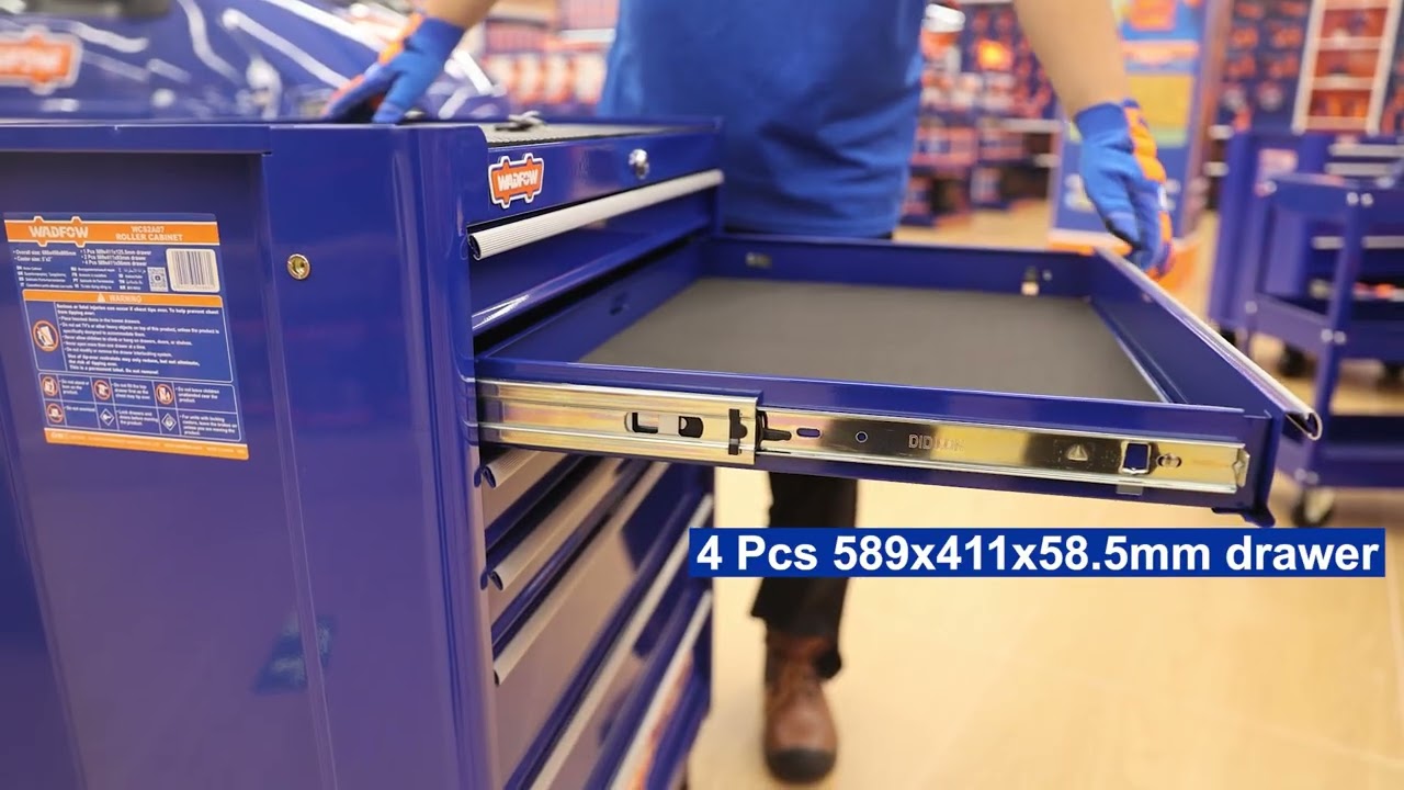トロワ WADFOW 7 DRAWERS ROLLER CABINET 688X458X735MM WCS2A07 | Toolboxes