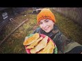 ЧЕБУРЕКИ С ЛЕСНЫМ МЯСОМ НА ОГНЕ