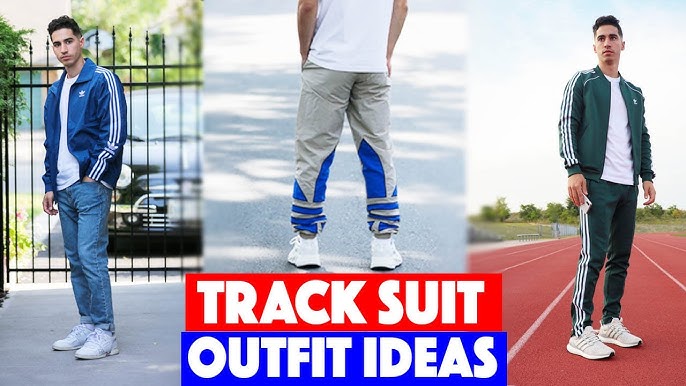 Black and White Track Suit with Shoes Outfits For Men (46 ideas & outfits)