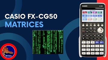 How to do Matrix calculations on the Casio fx-CG50 Graphing Calculator