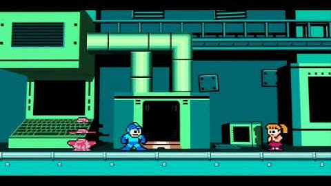 Megaman 2 5D Intro