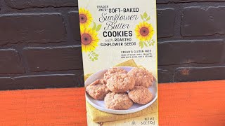 Vegan Food Taste Test:Trader Joe’s Soft Baked Sunflower Butter Cookies