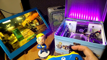 Fallout theme PC: Vault-Tec Lunchbox  V2, Sapphire FS-FP5V, Ryzen, and Vega