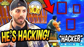 NICKMERCS EXPOSES AN *AIMBOT* HACKER LIVE ON STREAM! (CRAZY!) Fortnite SAVAGE & FUNNY Moments