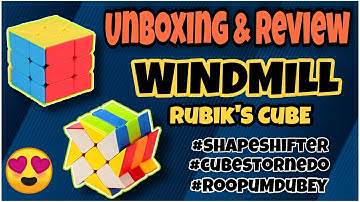 😍Unboxing & Review of WINDMILL RUBIK