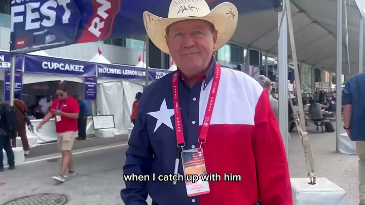Collecting signatures at the Republican National Convention