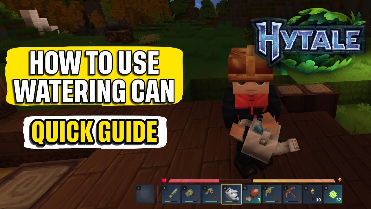 Как наполнить и использовать лейку в Hytale: краткое руководство.