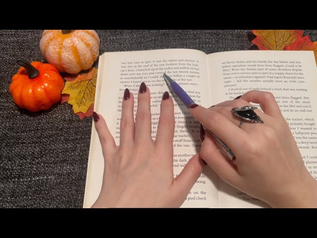 Inaudible Reading | Wet Mouth Sounds  | Page Sounds