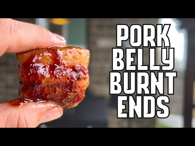 I Made Addictive Pork Belly Burnt Ends | Z Grills 10502B - YouTube