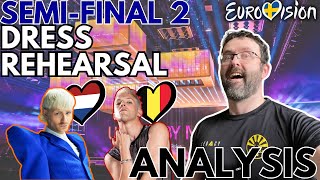 Semi-Final 2 Dress Rehearsal REVIEW & ANALYSIS | Eurovision 2024