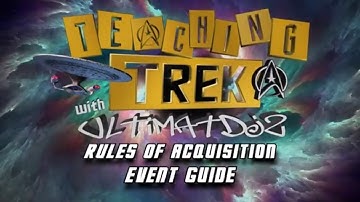 February 2022 Event Guide - Rules of Acquisition Part 1: Dabo Tokens // Star Trek Fleet Command STFC