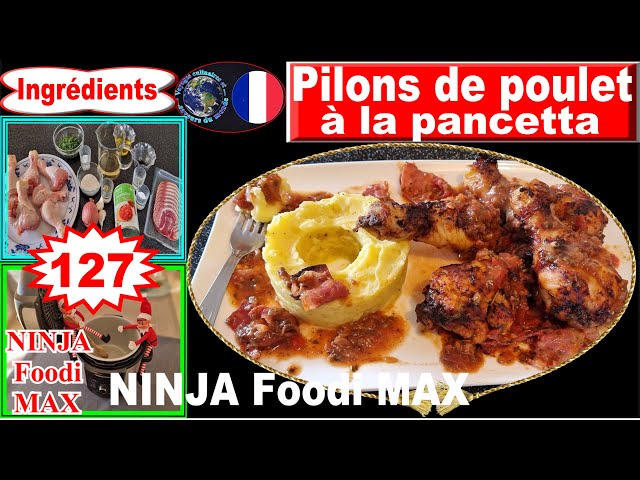 Pilons de poulet au Ninja Foodi Max - recette facile