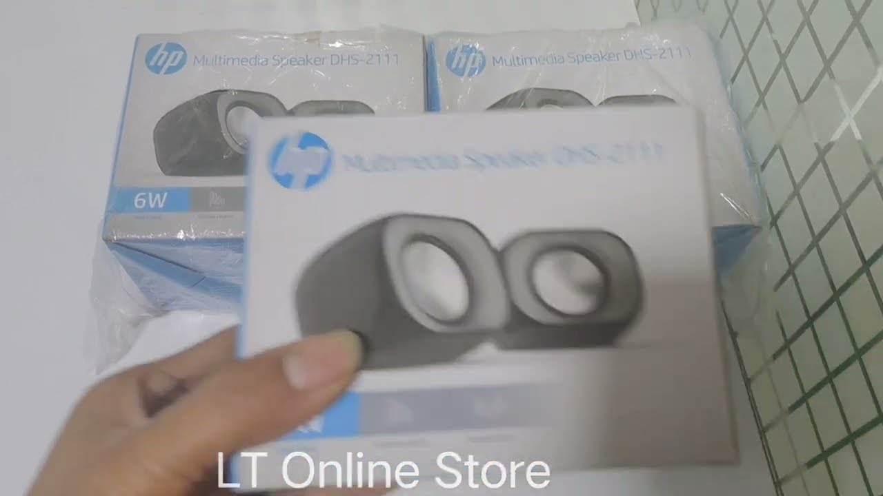 HP DHS-2111 USB Wired Mini Desktop Speakers