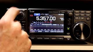 Icom IC7300 A to Z #28 Display Settings