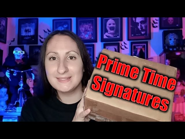 Prime Time Signatures Mystery Box 11x14 Photo Series 1