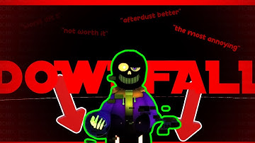 DOWNFALL OF THE BEST DFT 5.(The history of Anti Error) Sans Funny Boss Rush.