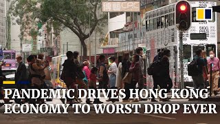 Subscribe to our channel for free here: https://sc.mp/subscribe- hong
kong’s economy has taken its worst hit ever amid the coronavirus
pandemi...