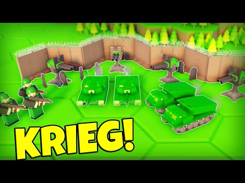 MEINE ARMEE in ROBLOX ist im KRIEG! 2 vs. 2 in Mini Empires | ROBLOX