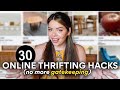 30 online thrifting hacks that CHANGED THE GAME