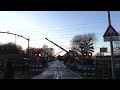 Spoorwegovergang dordrecht level crossing passage a niveau railroad bahnbergang