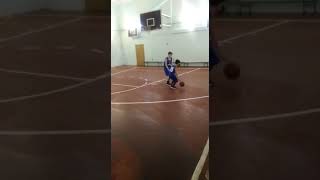 9 Years Old Jurdi During Basketball Training