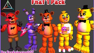 [Prisma3D 2.0] MY FNAF 1 MODELS PACK - Prisma 3D Download🔽