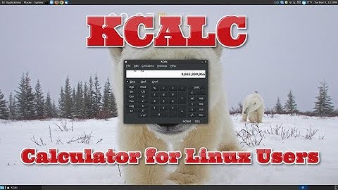 KCalc: Calculator for Linux Users