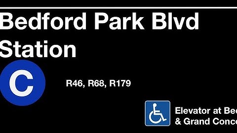 IND Concourse Line (C) Action, (R46, R68, R179)