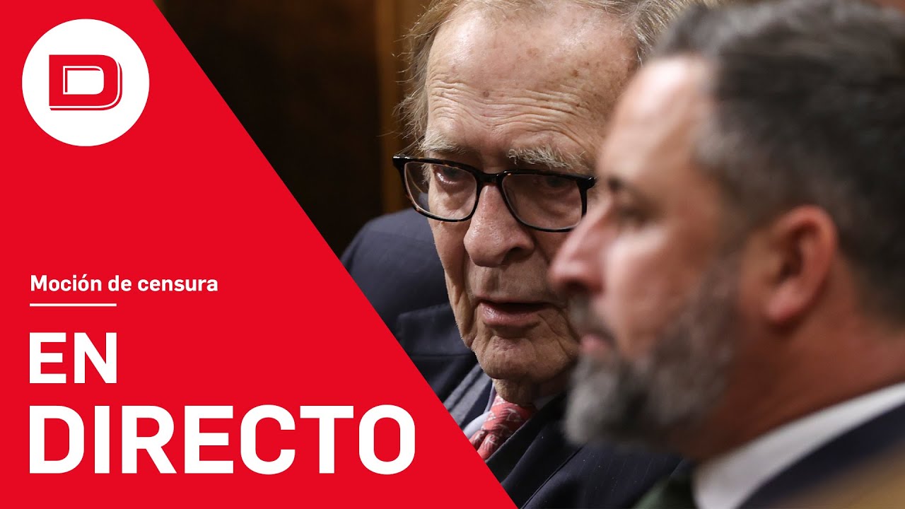 DIRECTO | Segundo día de la moción de censura de Vox y Tamames - YouTube