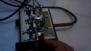 Celebrity Practice the morse code With Vibroplex Profile