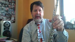 Flute Finger Placement, First 3 Notes - D,C,Bb