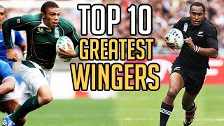 Top 10 Greatest WINGERS in Rugby History