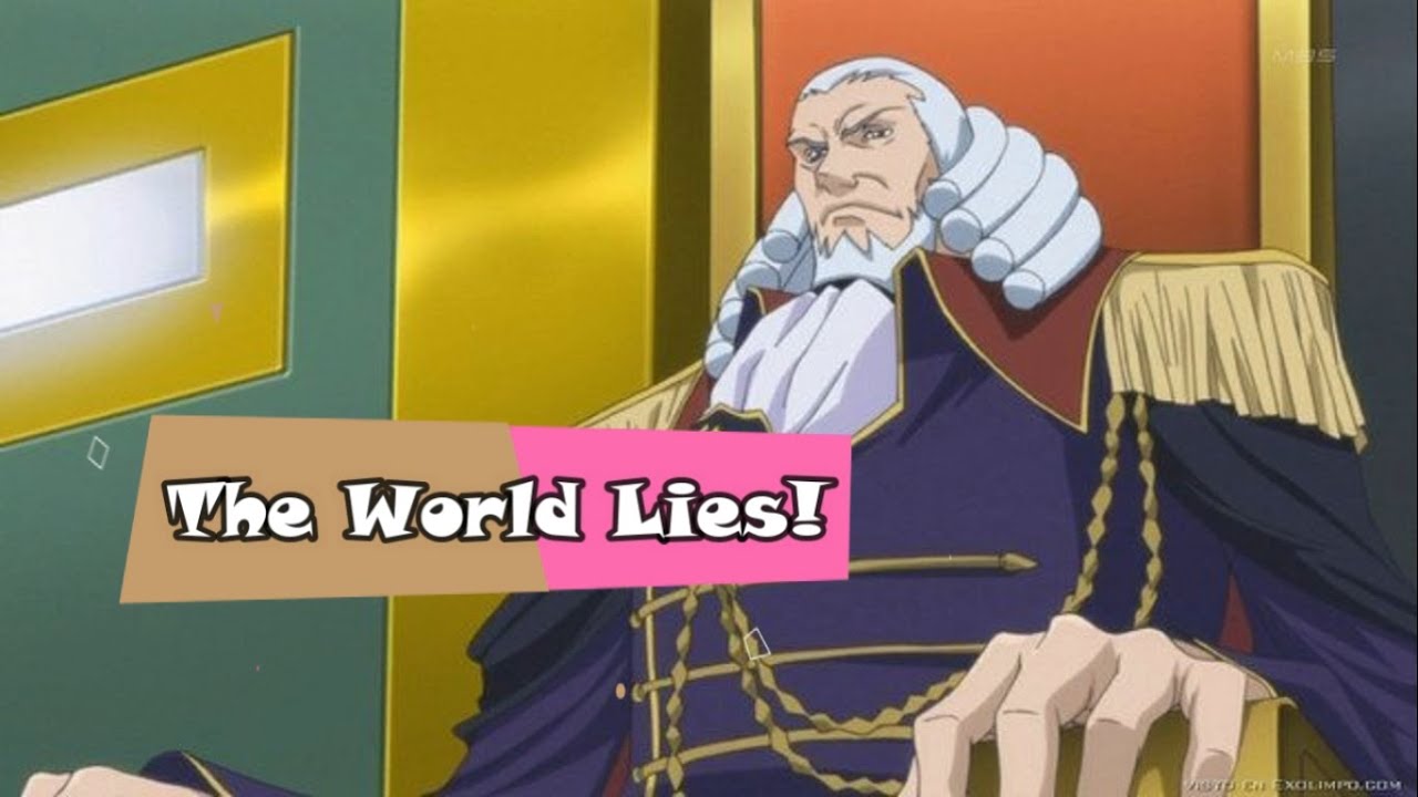 The World Lies Charles Zi Britannia Code Geass Anime Quotes