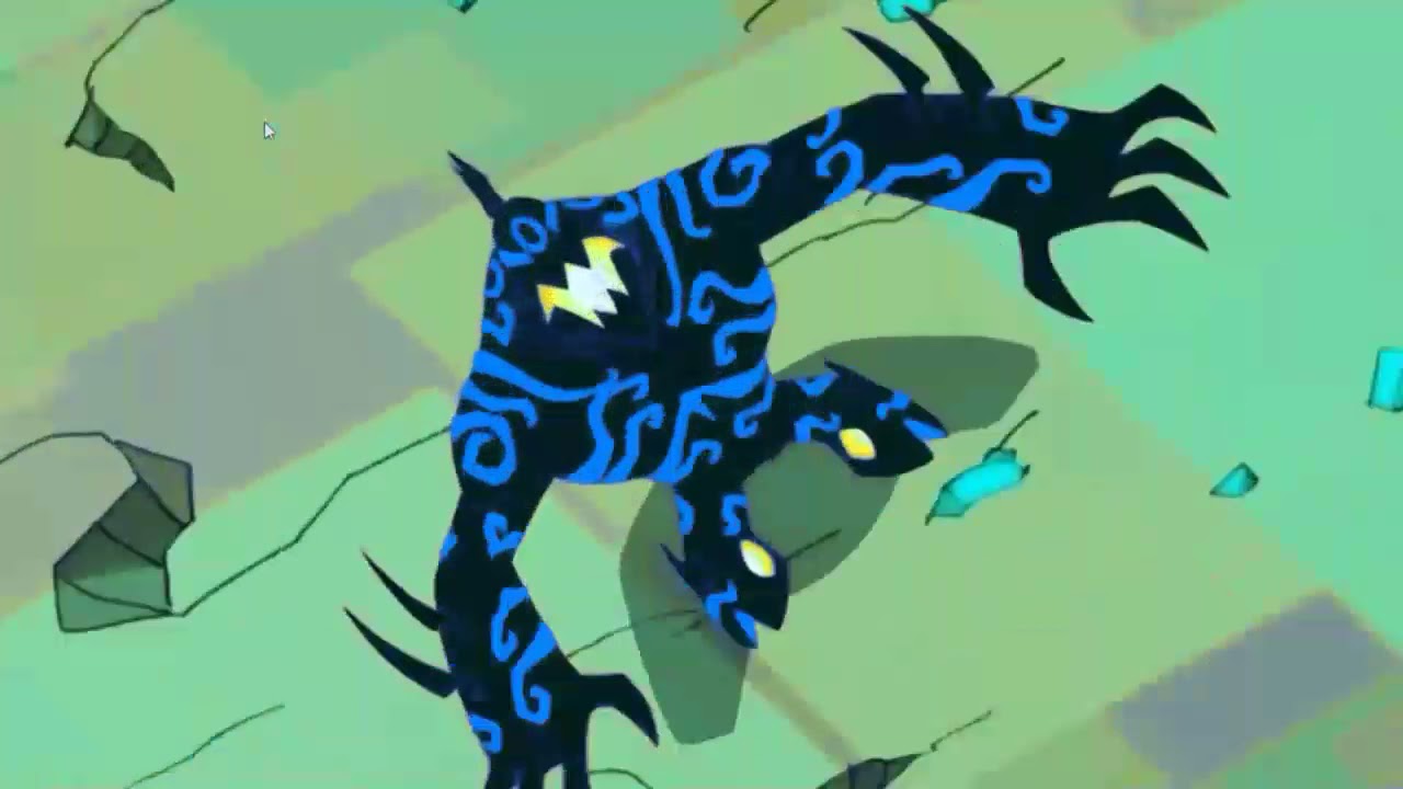 Calvin 10 Ultimate Alien: Ben 23's Monstrizer Giant Manster Transformation