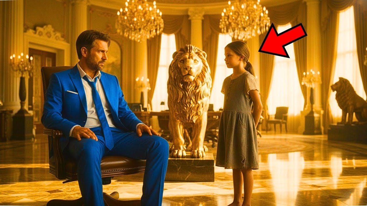 EL MILLONARIO SE RÍO DE LA NIÑA QUE DECÍA HABER CAÍDO DEL CIELO Y HABLAR CON LOS LEONES… PERO CUANDO