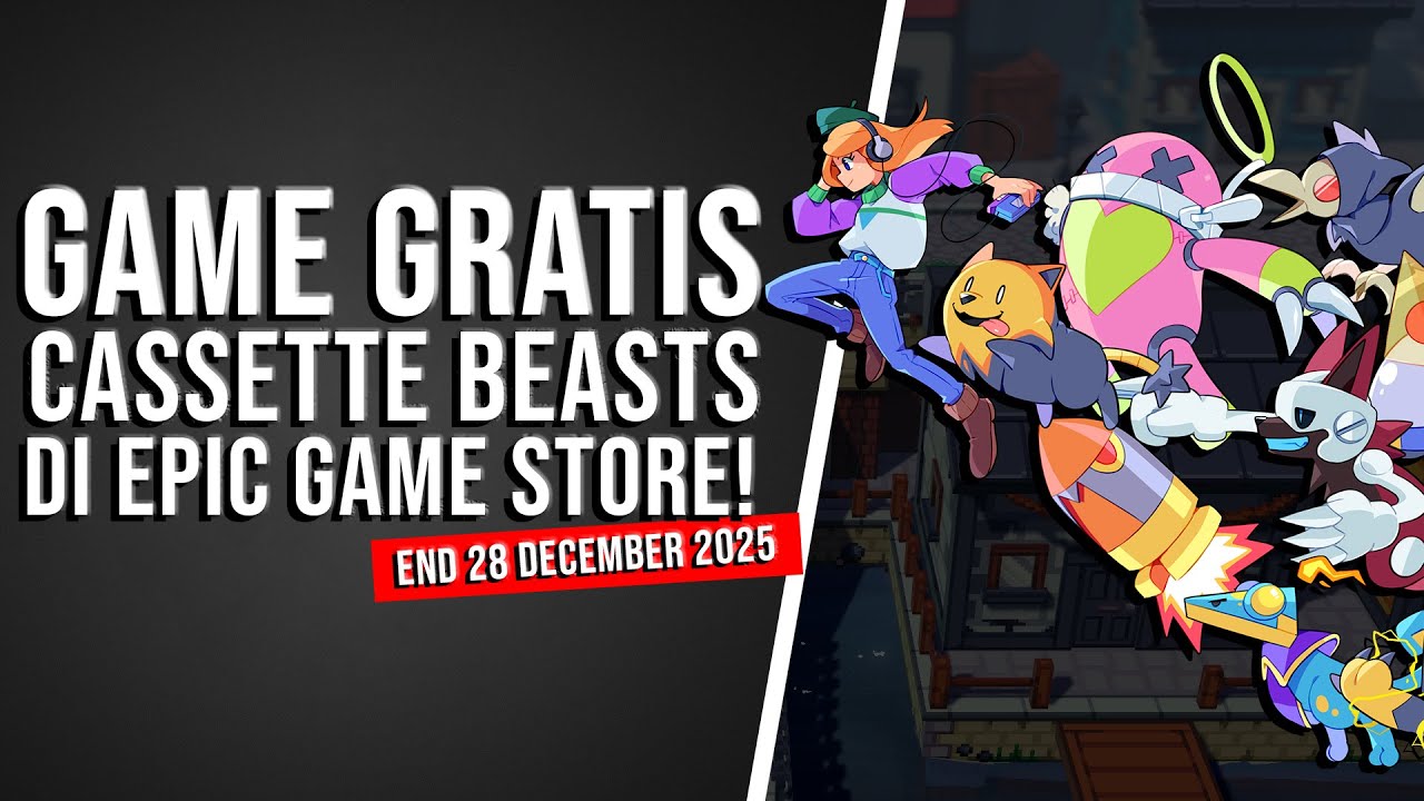 KLAIM SEKARANG! Game RPG Monster Collecting "Cassette Beasts" GRATIS di Epic Games Store!