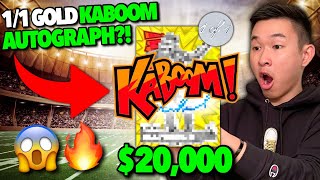 I BOUGHT ONE OF THE CRAZY RARE 1/1 GOLD KABOOM AUTOGRAPHS FOR $20,000 (IMPOSSIBLE FIND)! 😱🔥
