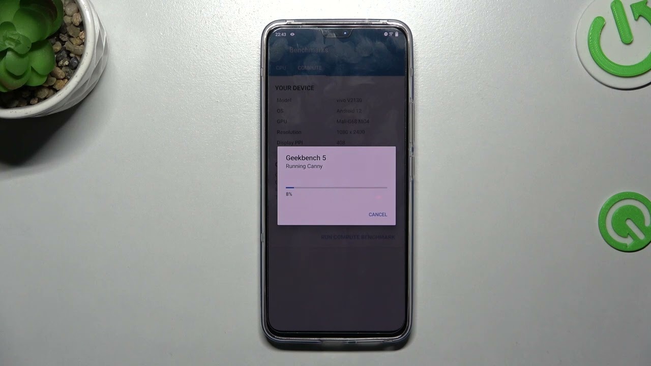 Vivo V23 5G Geekbench 5 OpenCL Benchmark Results