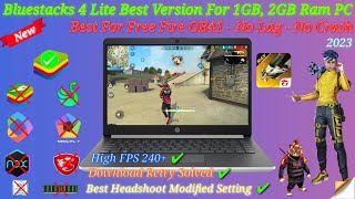 New Emulator Best Version Free Fire Low End PC | Best Emulator For 1GB, 2GB, 4GB Ram PC OB41 | 2023