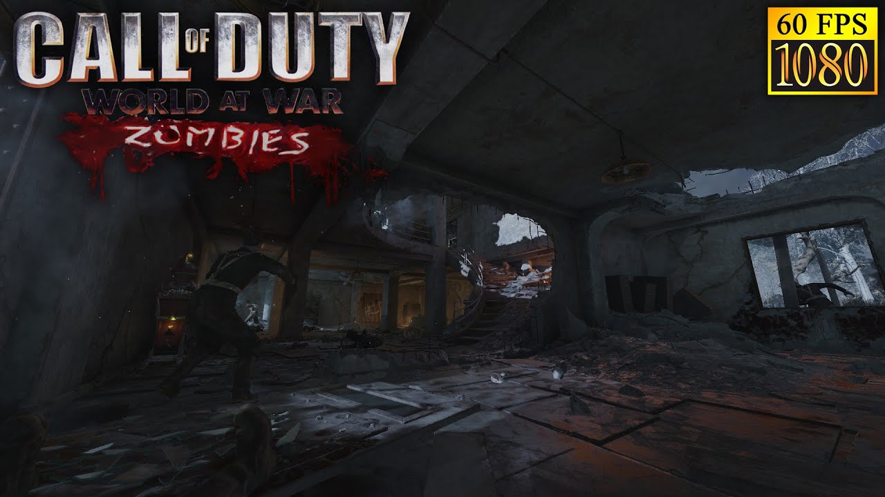 Call Of Duty World At War Zombie Map 1 Nacht Der Untoten Hd 1080p 60fps Youtube