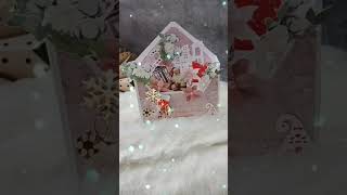 Pink Christmas | Standing decor pinkchristmas diychristmasdecoration diychristmasdecor diycrafts