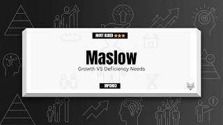 Maslow Hierarchy of Needs Explained | Growth vs Deficiency Needs
