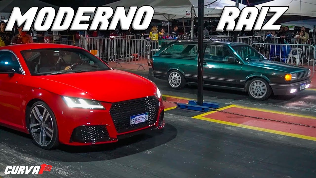 PARATI TURBO DESAFIOU O AUDI TT! 🔥 ANTIGOS VS MODERNOS