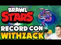 SUPERO MI RECORD DE COPAS EN BRAWL STARS JUGANDO CON WITHZACK Y SANIK