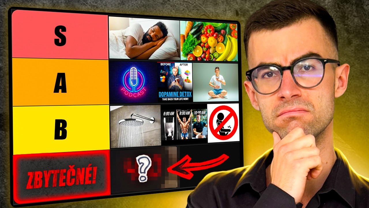 Pracuješ na sobě špatně? Upřímný TIER LIST seberozvojových návyků pro rok 2026.